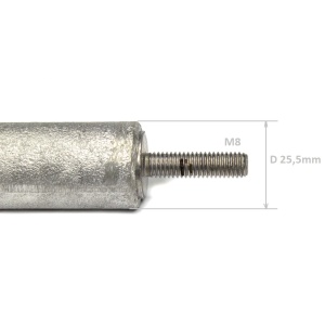 картинка Анод магниевый D25.5 L77 M8 водонагревателя в Сервисном центре «Близнецов»