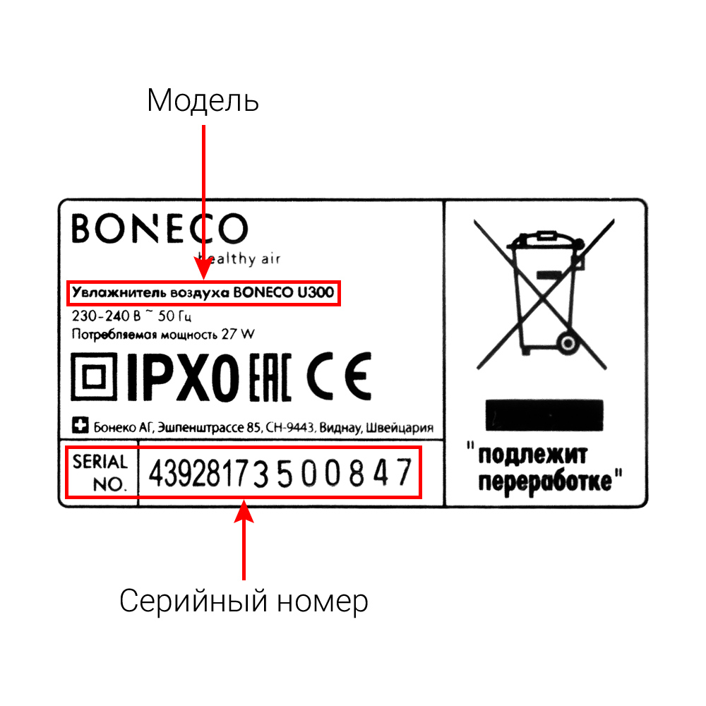 Увлажнители, очистители воздуха BONECO